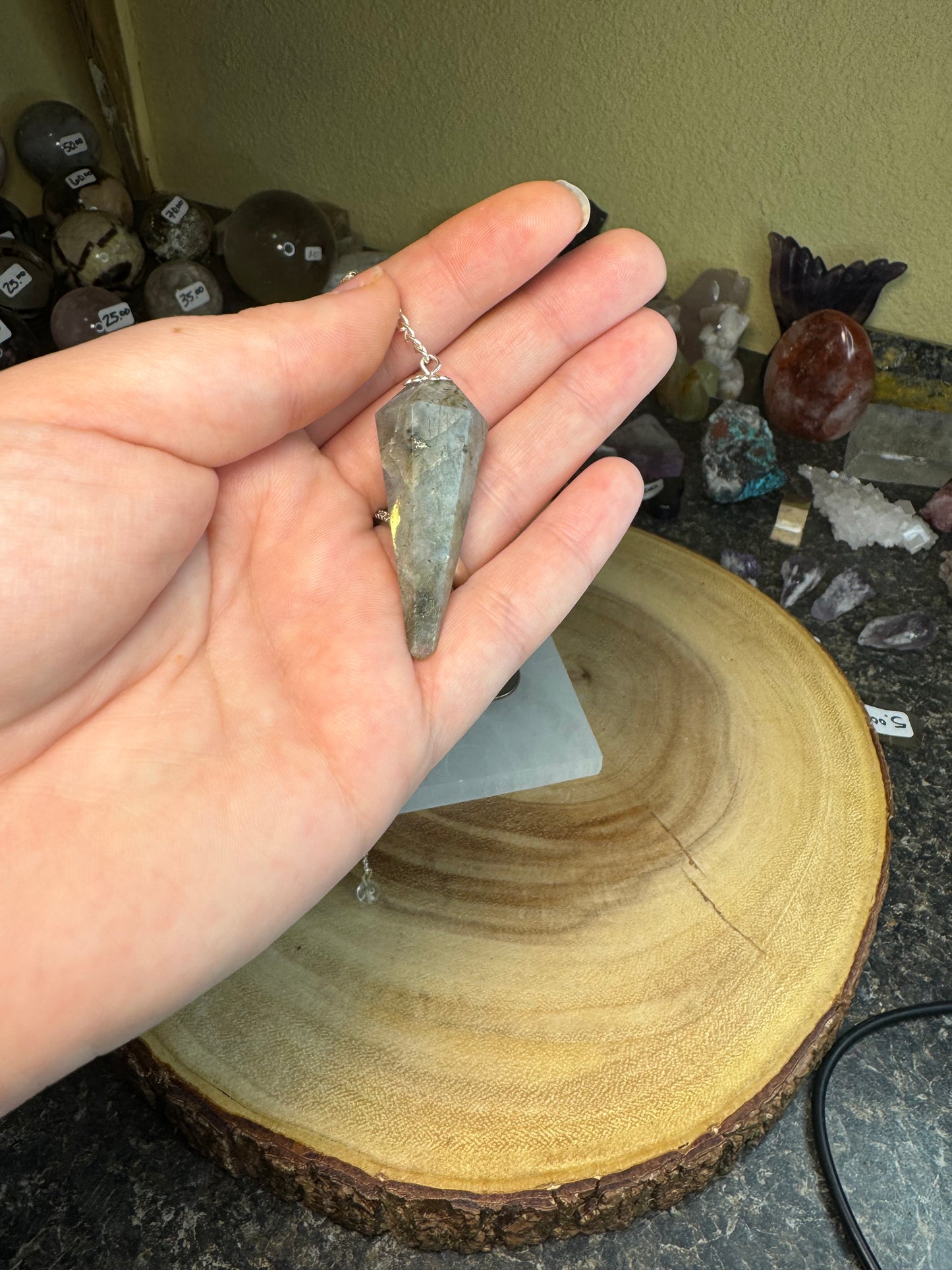 Crystal Pendulums