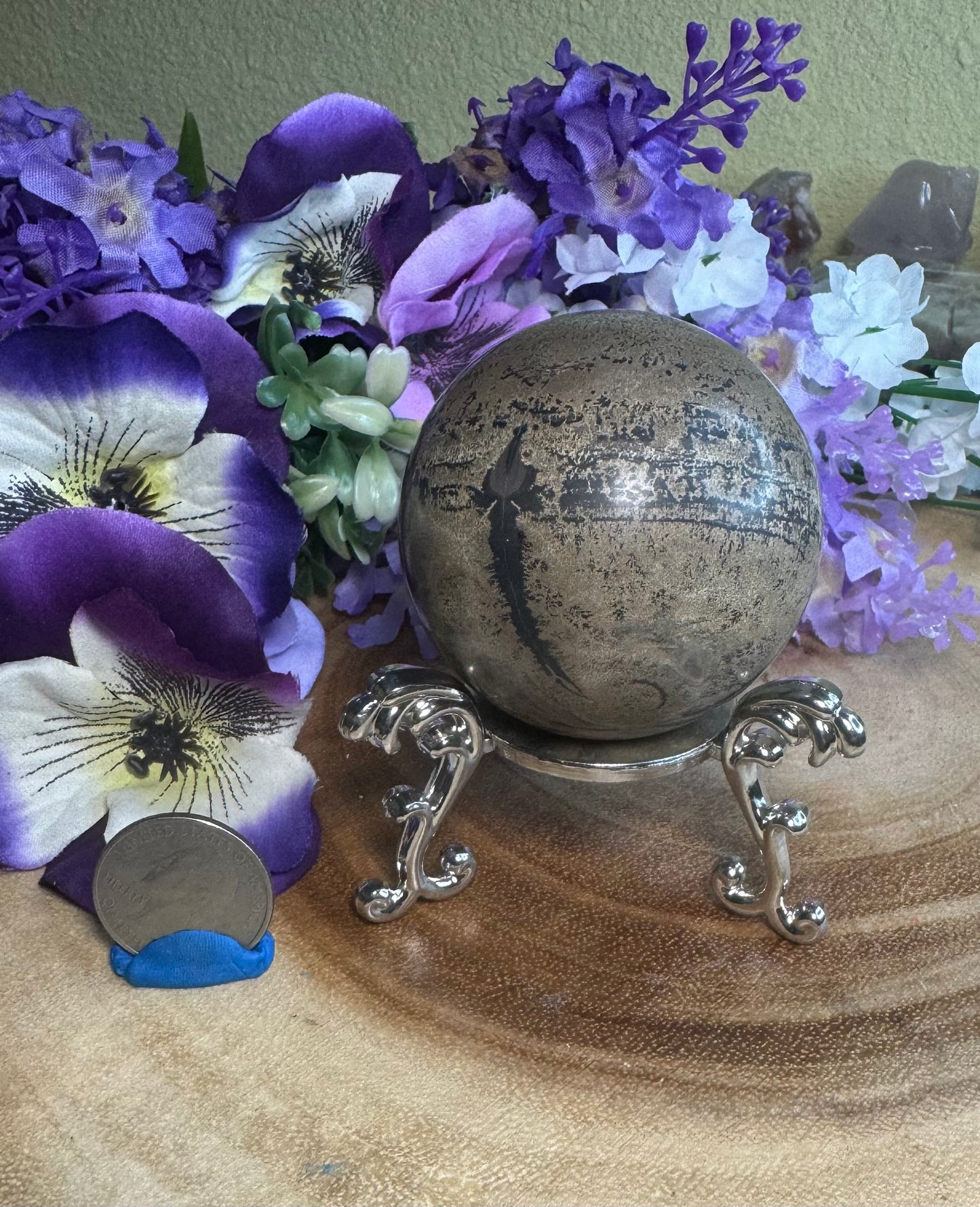 Dendritic Jasper Sphere