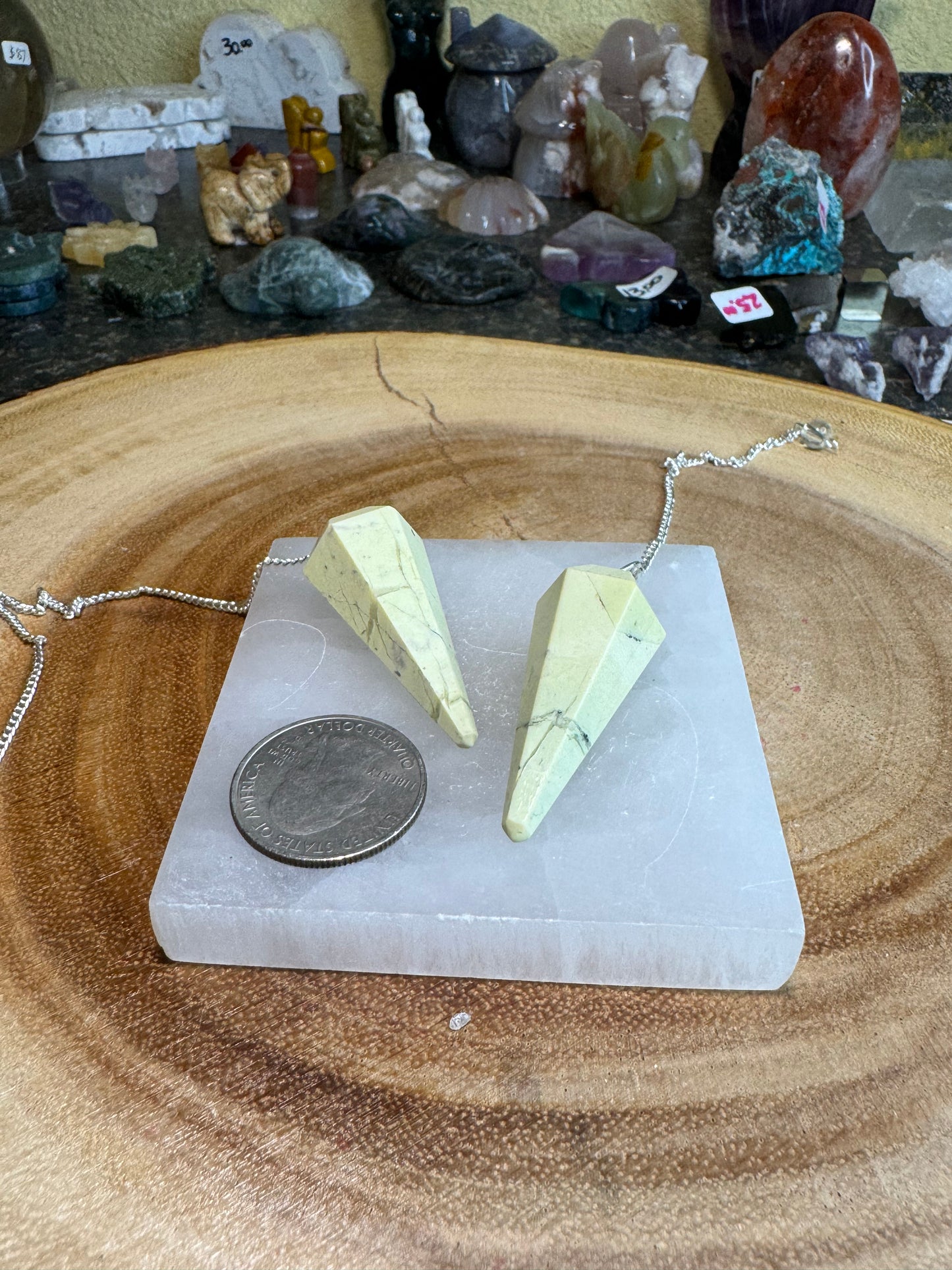 Crystal Pendulums