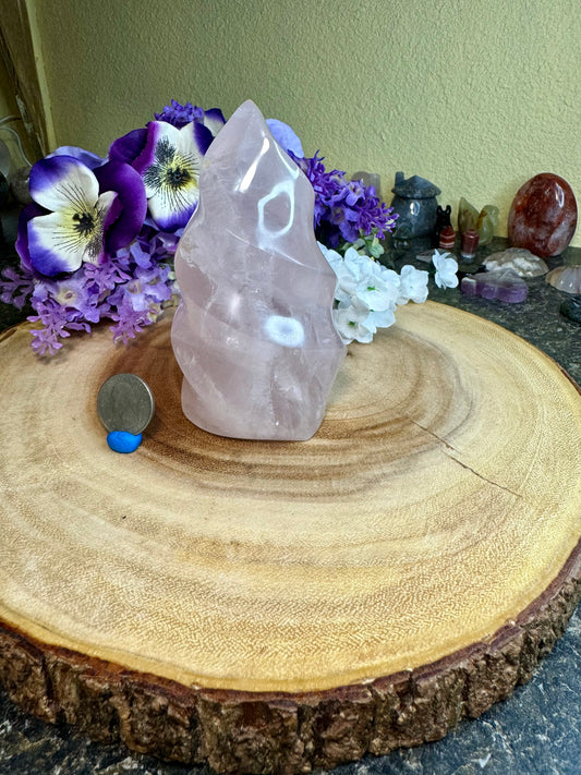 Rose Quartz Flame (Double Asterisms)