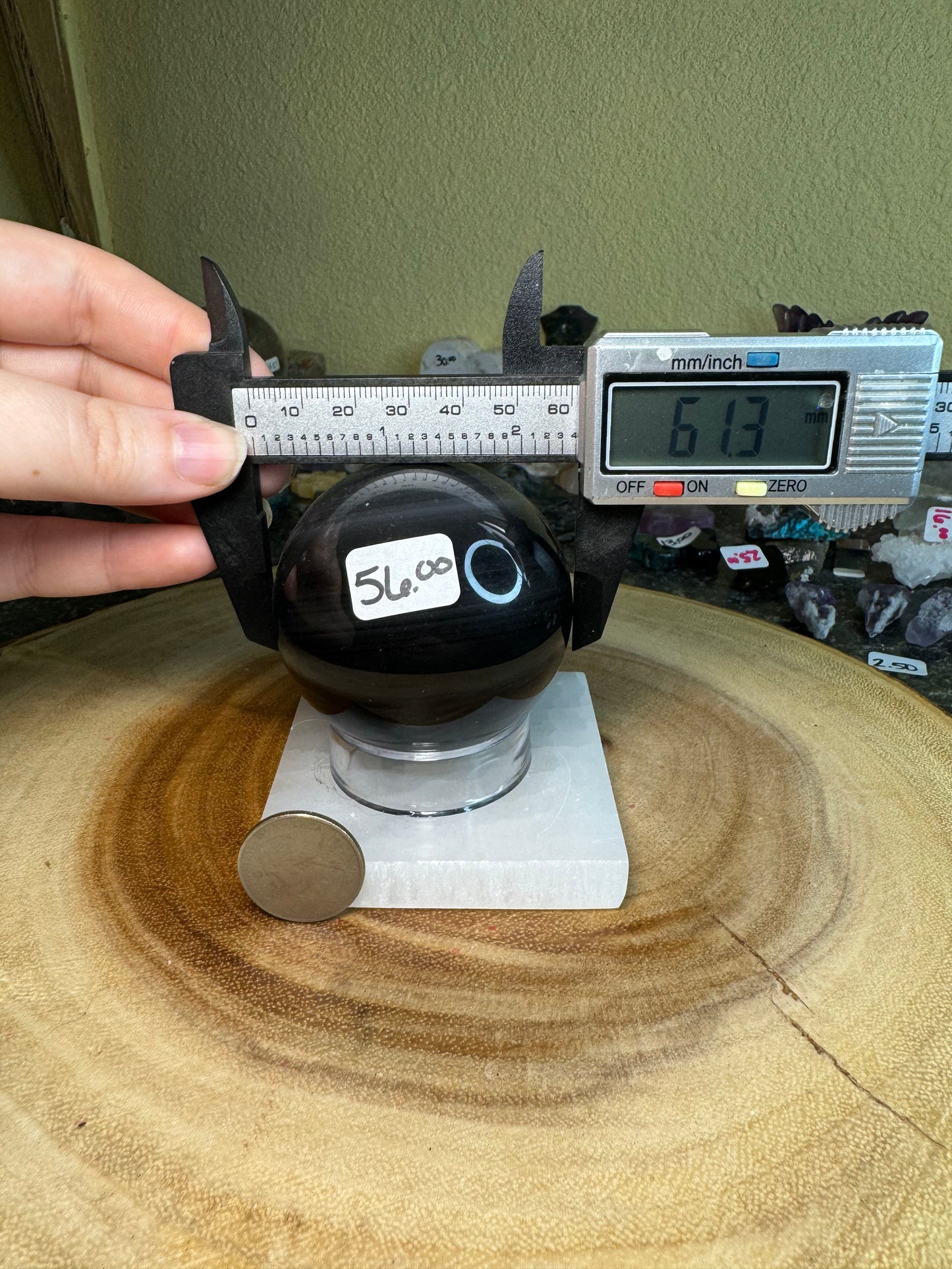 Rainbow Obsidian Sphere