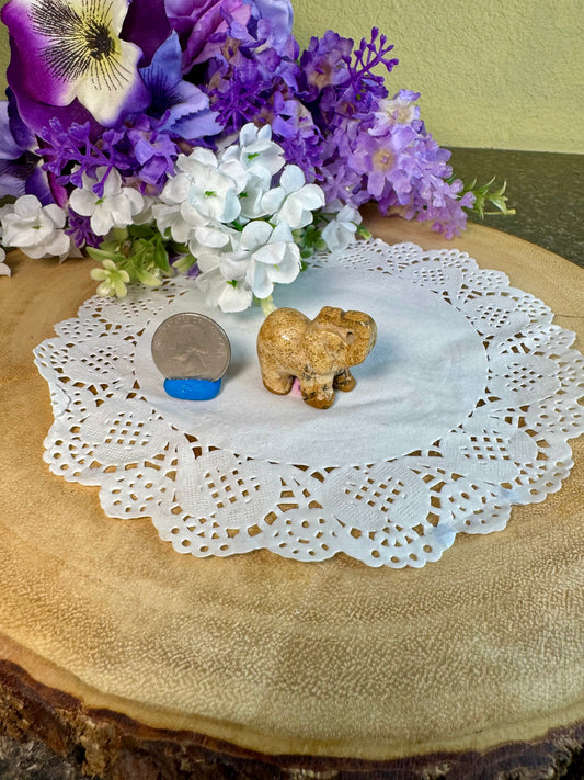 Dendritic Jasper Elephant