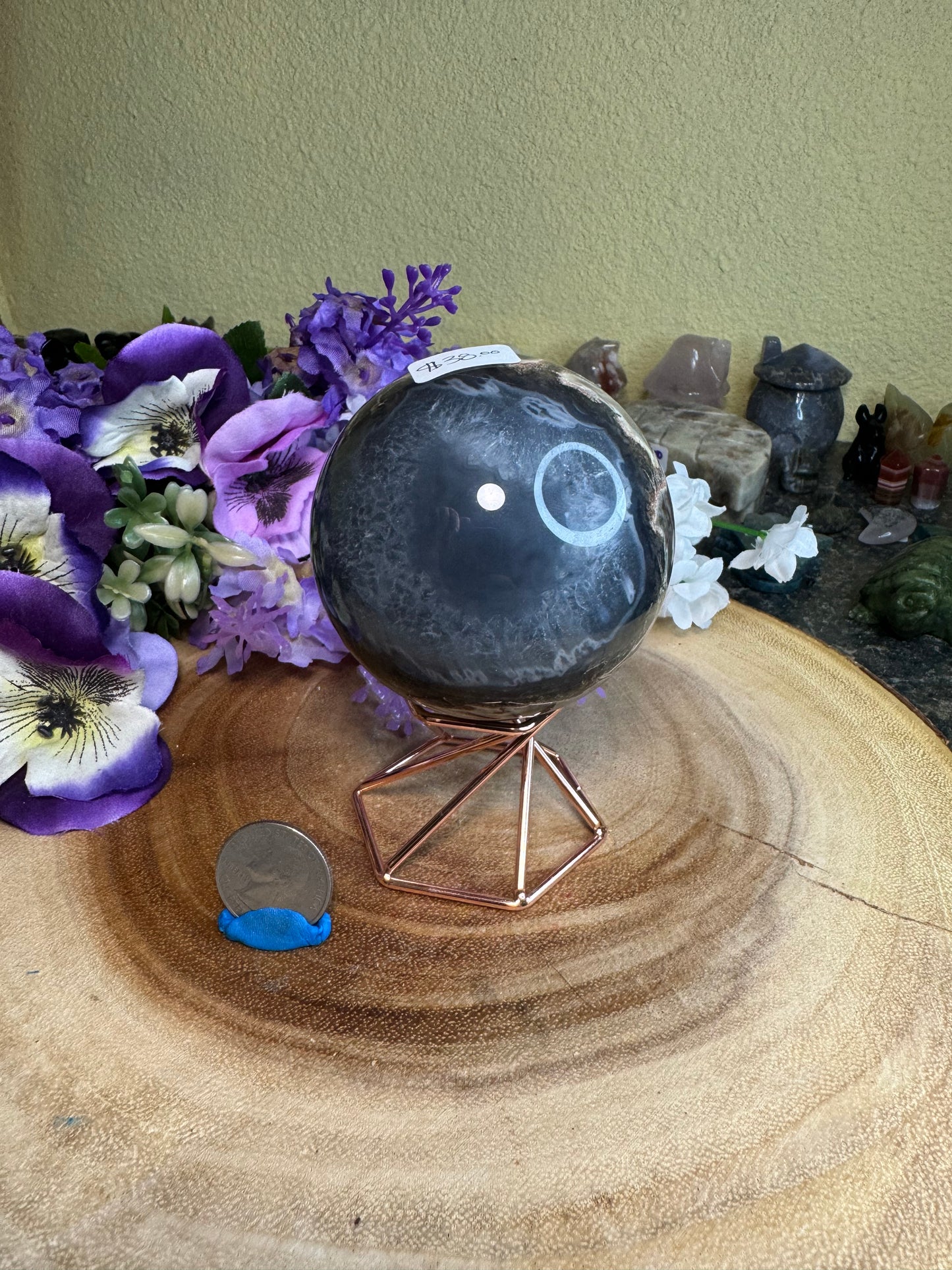 Volcano Agate Sphere