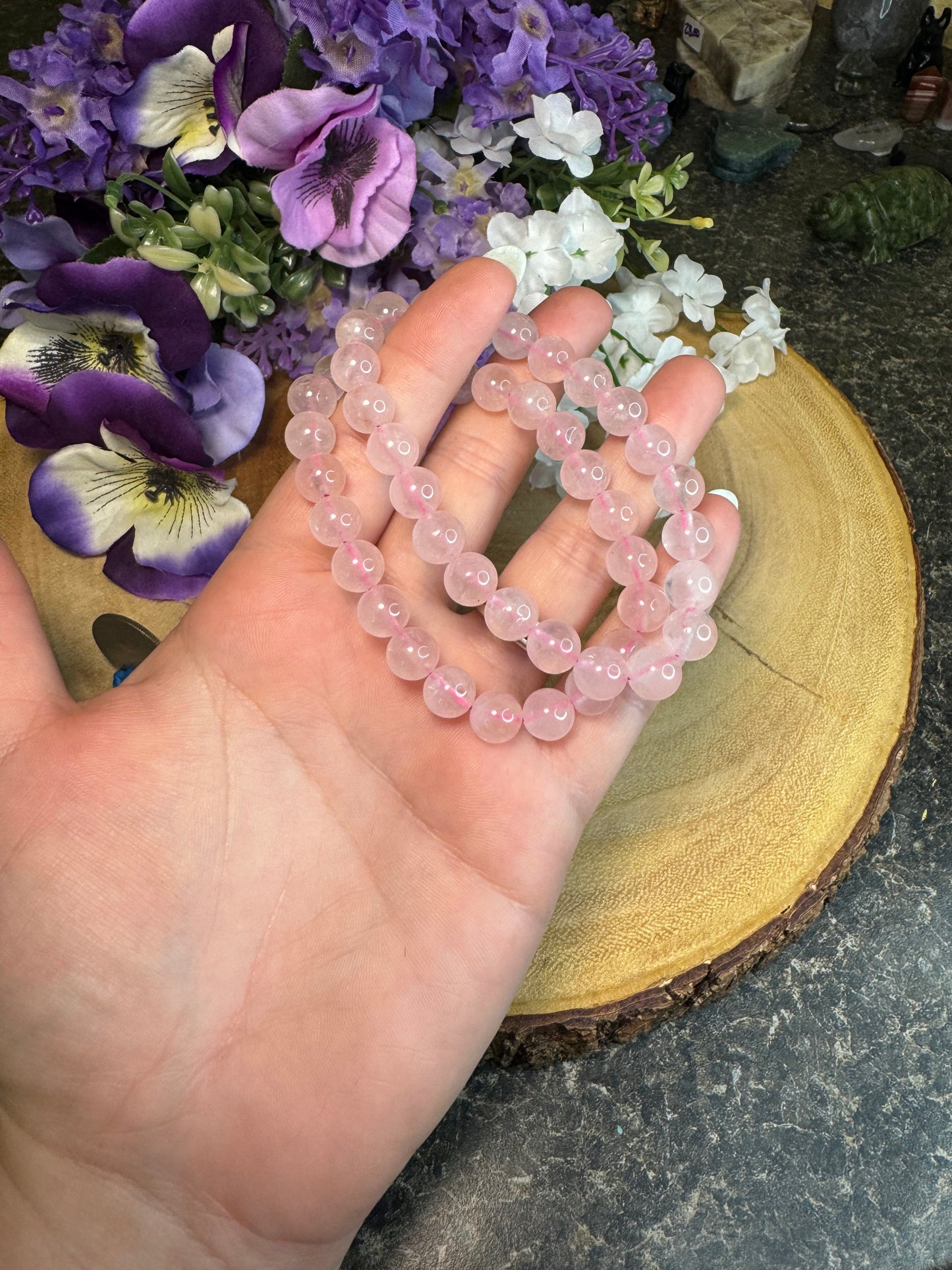 Genuine Crystal Bracelets (8mm)