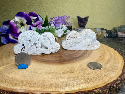 White Plume Agate Clouds