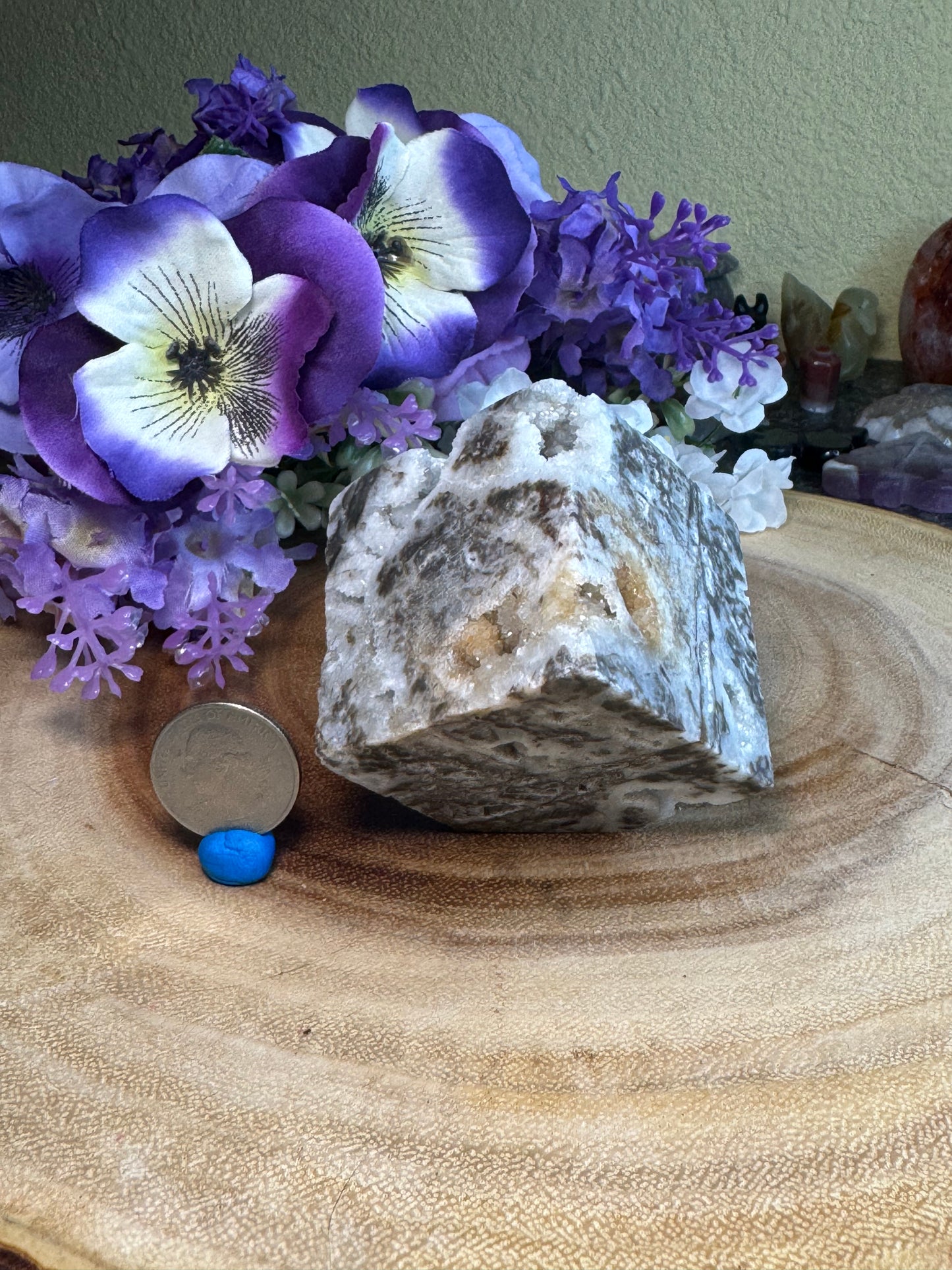 Sphalerite Floating Cube