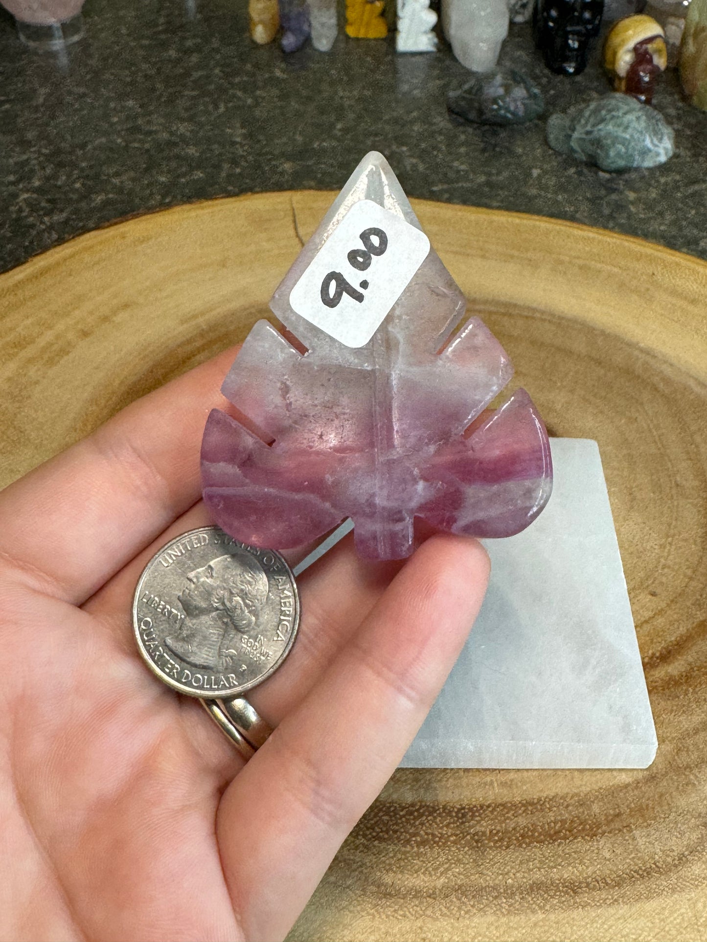 Fluorite Leaf
