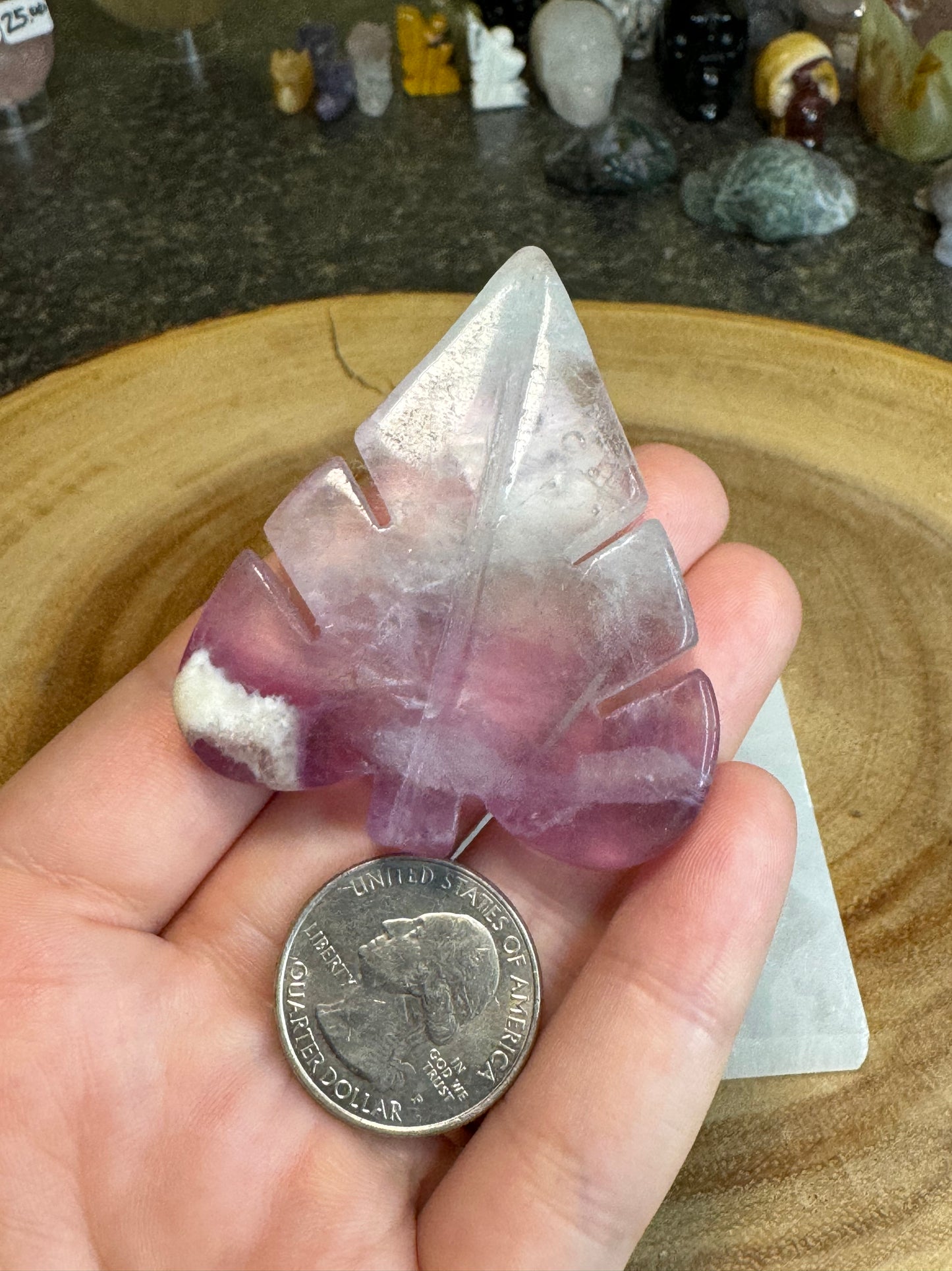 Fluorite Leaf