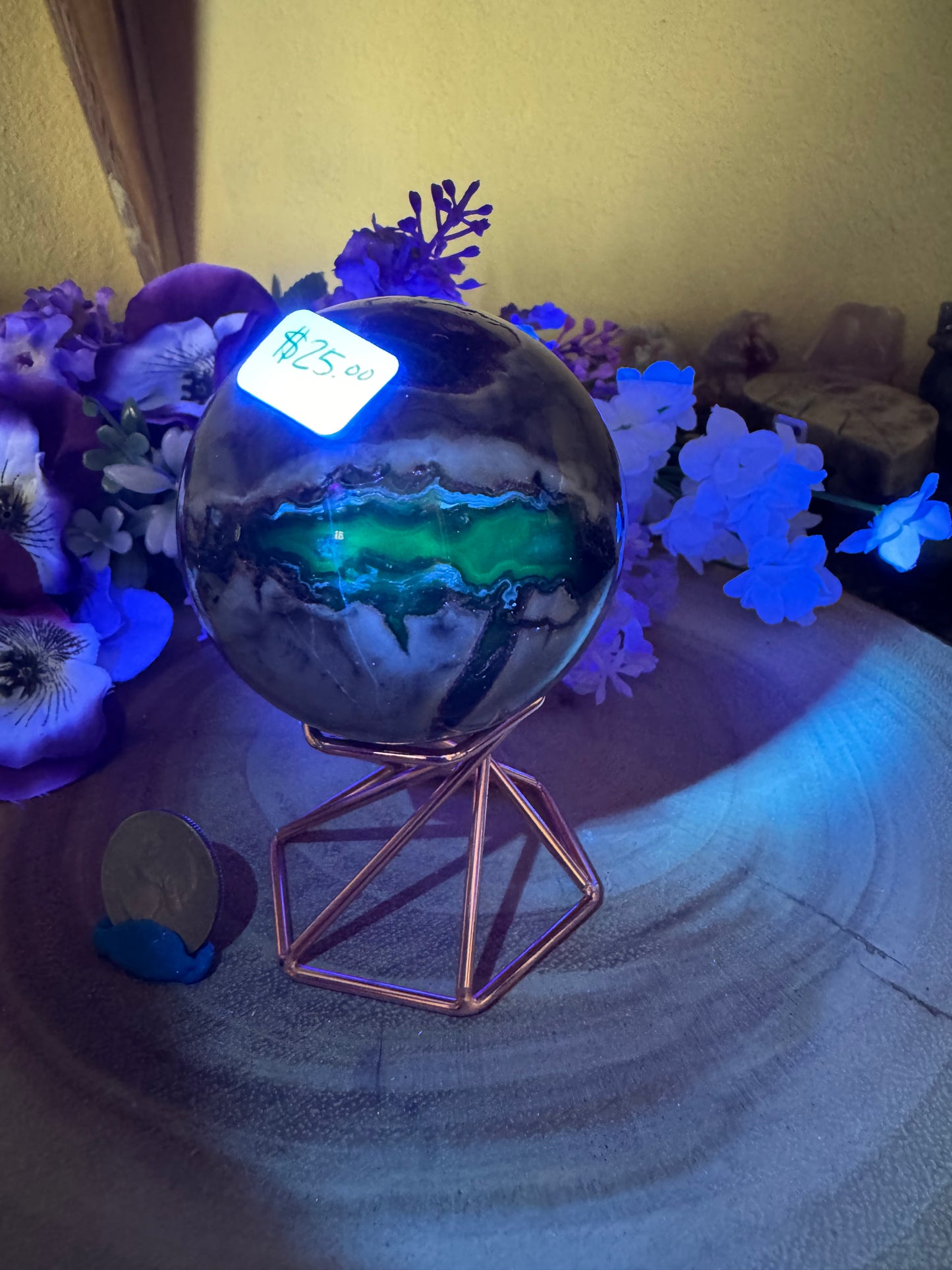 Volcano Agate Sphere