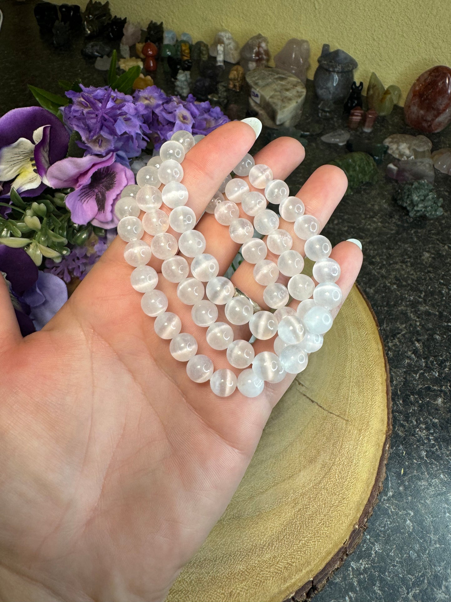 Genuine Crystal Bracelets (8mm)