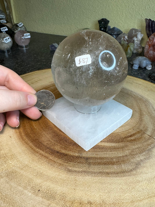 Smoky Quartz Sphere