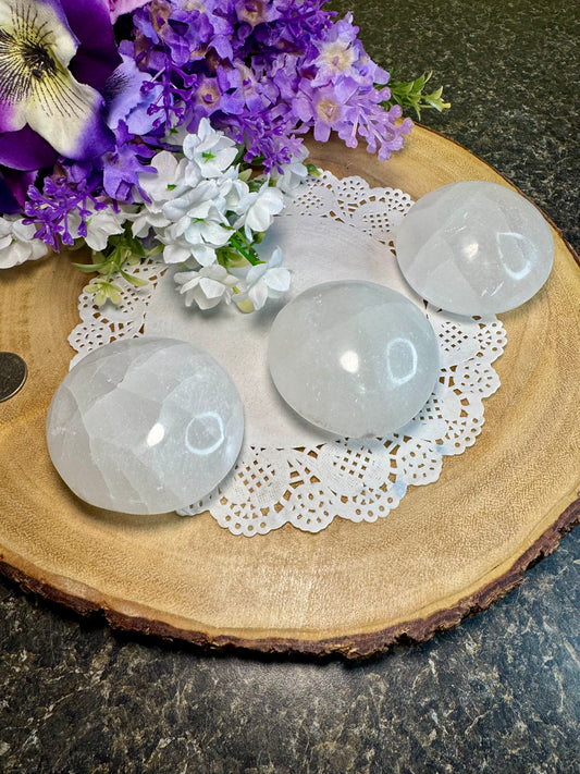 Satin Spar Palm Stone (Matte Polish)