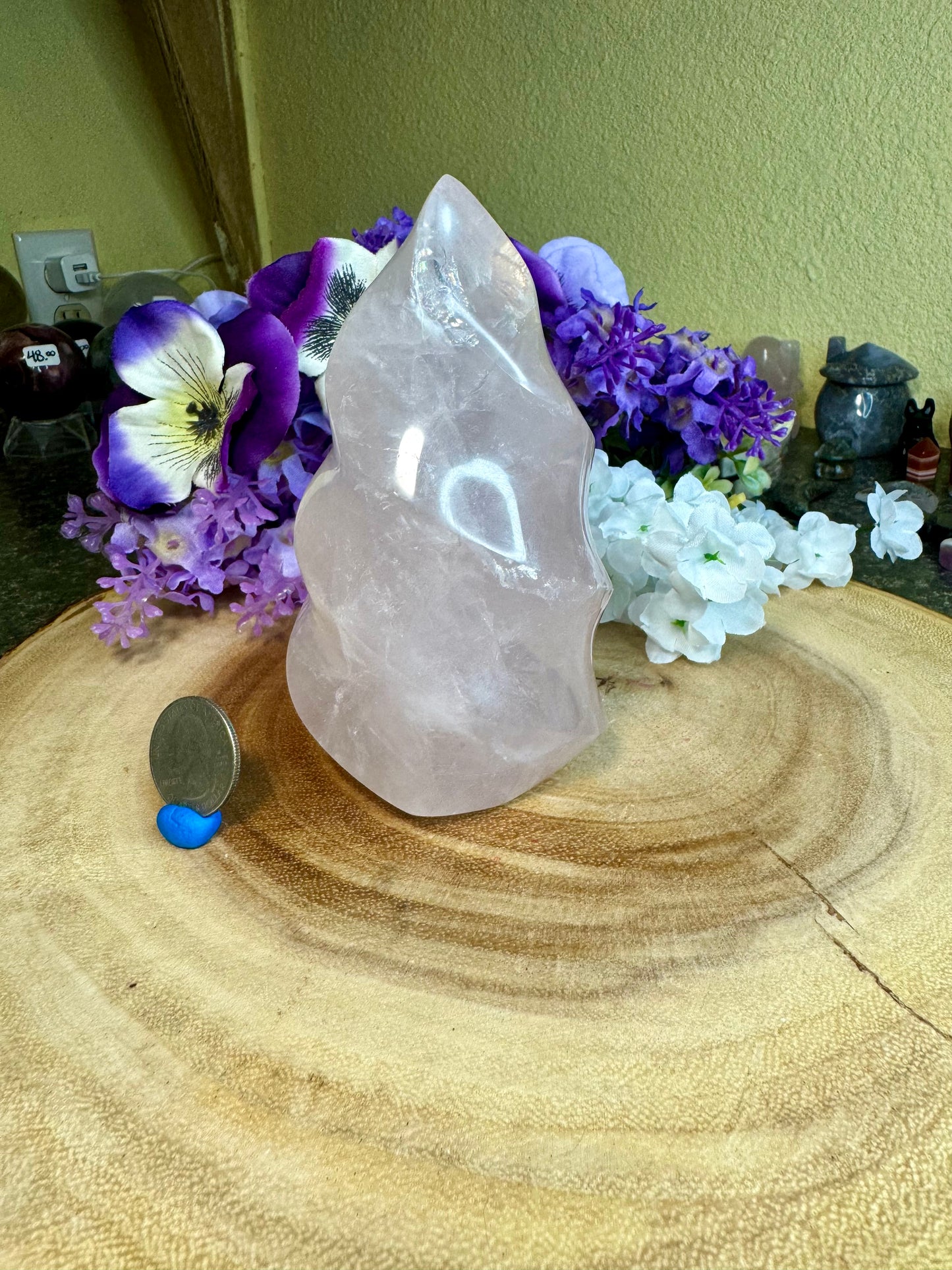 Rose Quartz Flame (Double Asterisms)