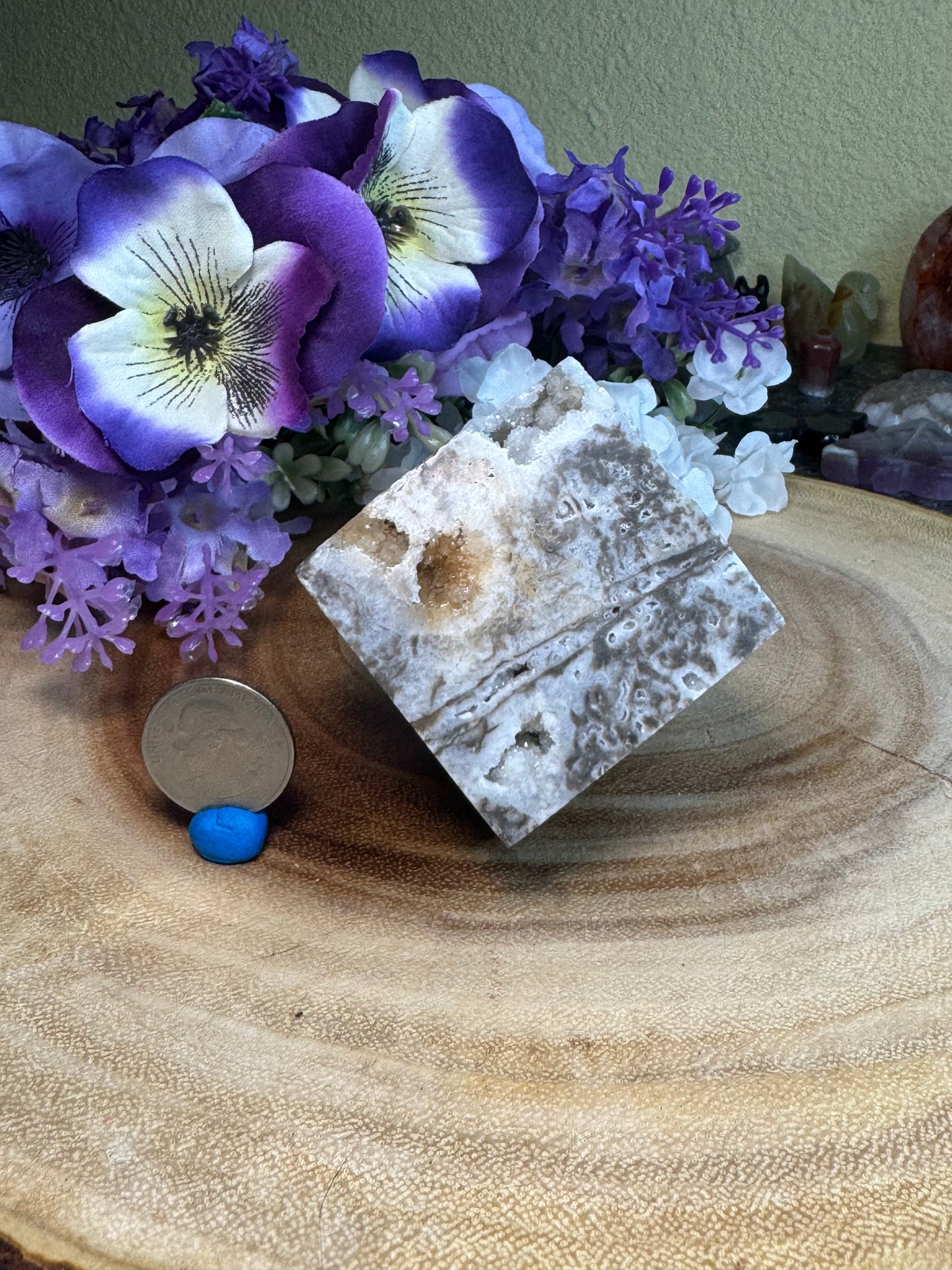 Sphalerite Floating Cube