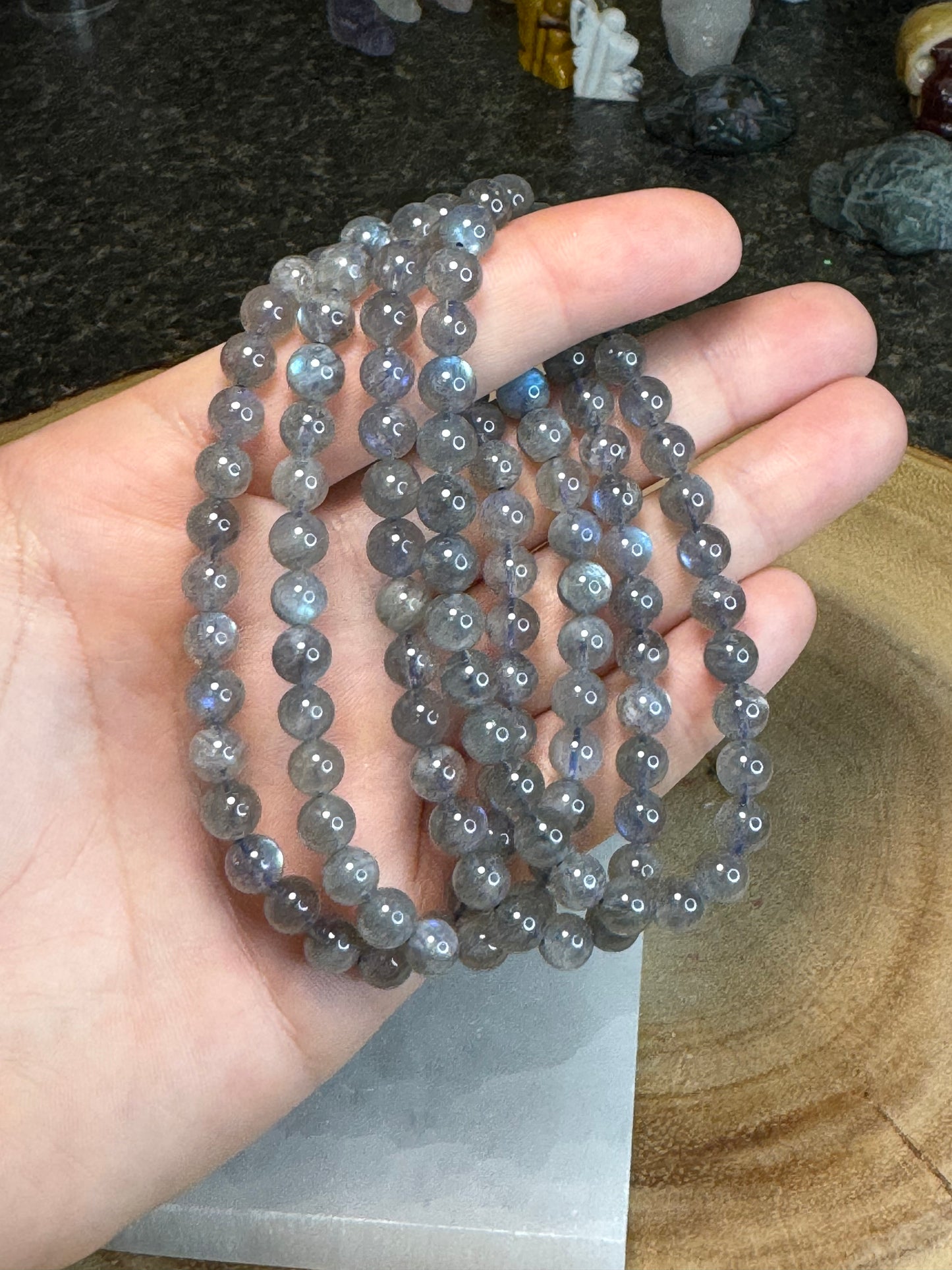 Genuine Crystal Bracelets (6mm)
