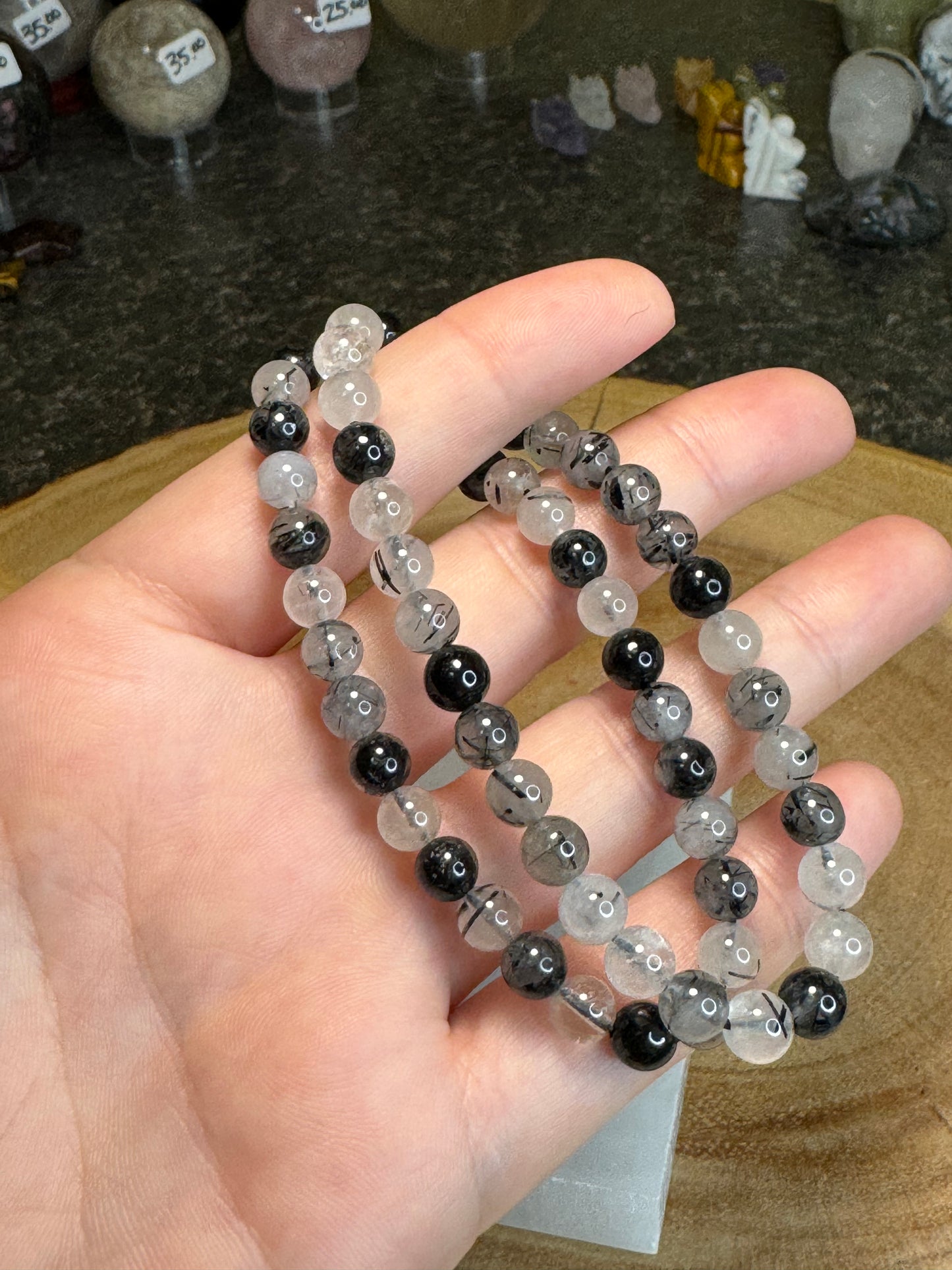 Genuine Crystal Bracelets (6mm)