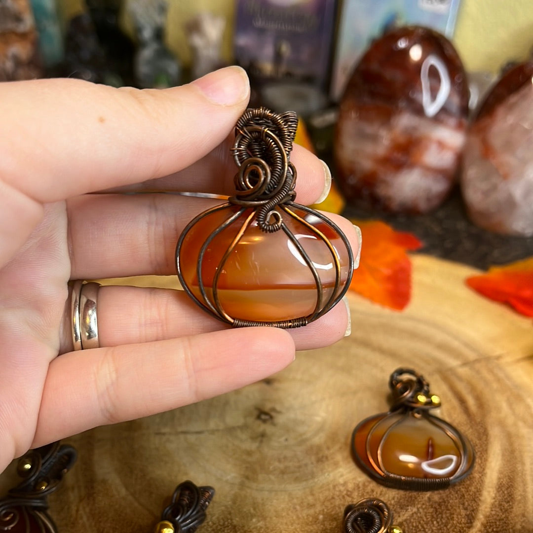 Pumpkin Pendants