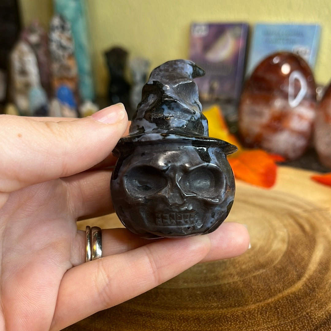 Indigo Gabbro Jack-O-Lantern