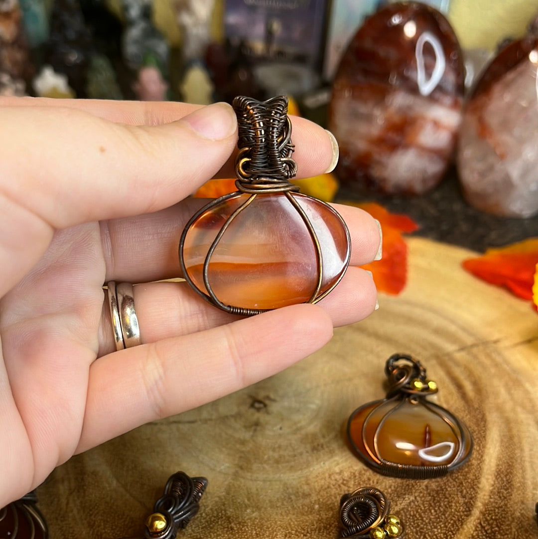 Pumpkin Pendants