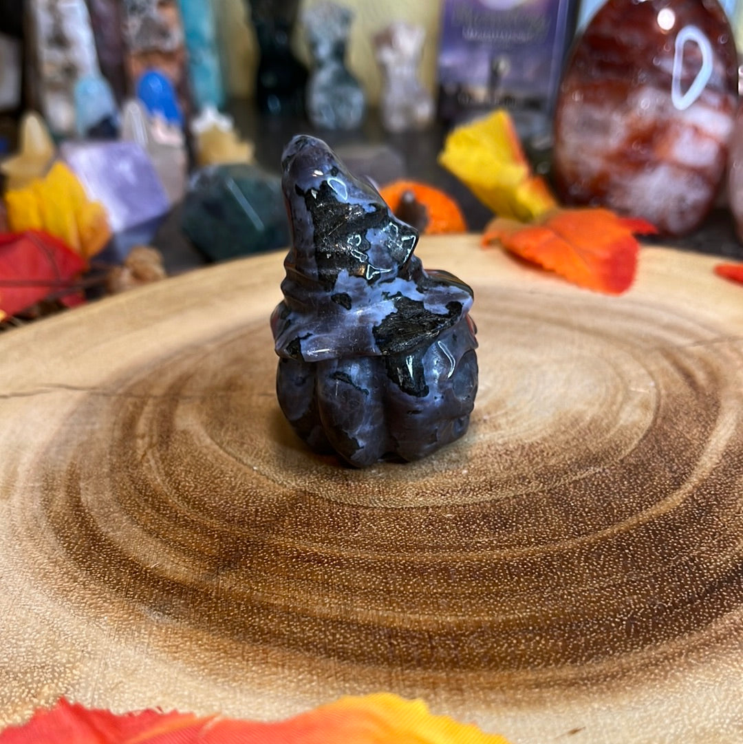 Indigo Gabbro Jack-O-Lantern