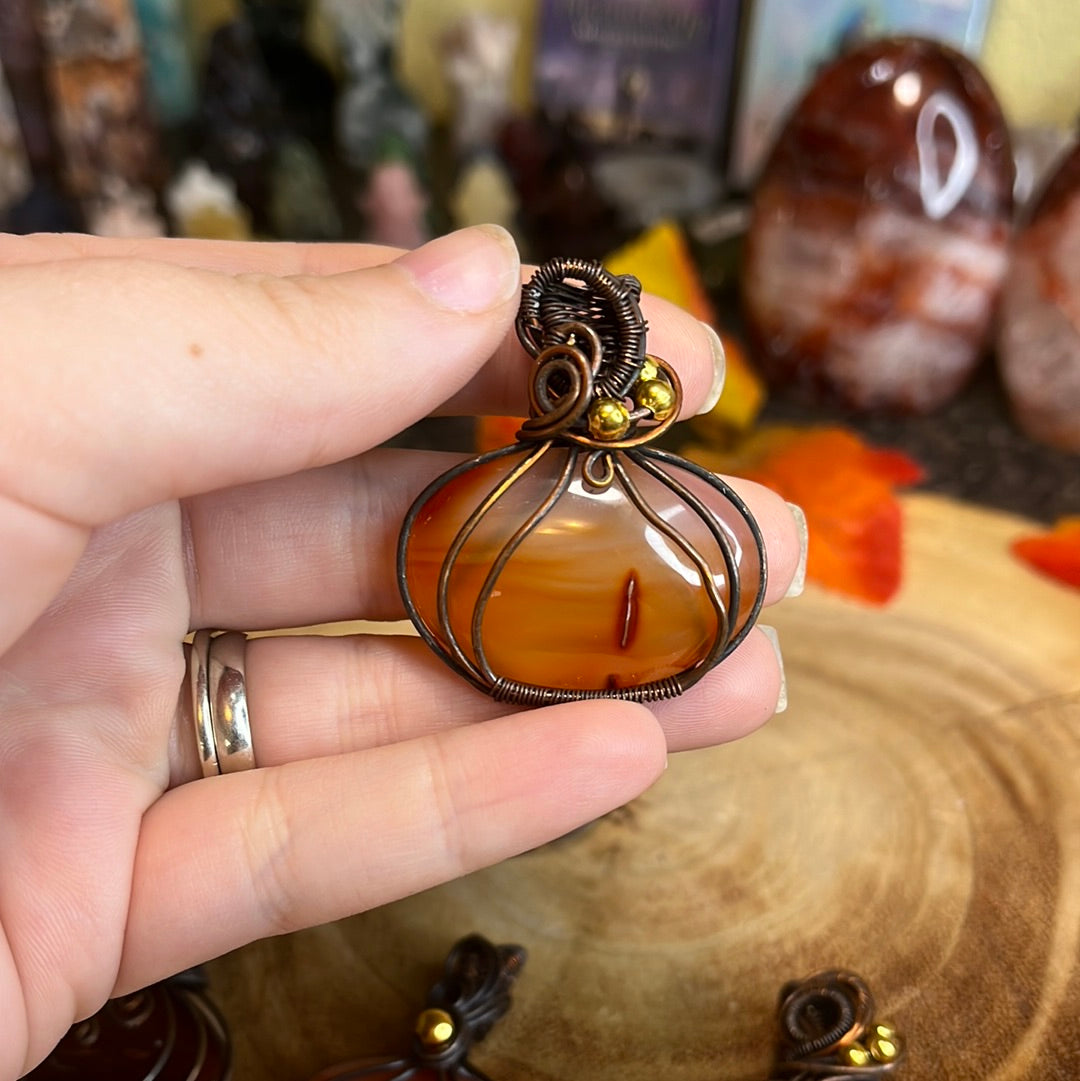 Pumpkin Pendants