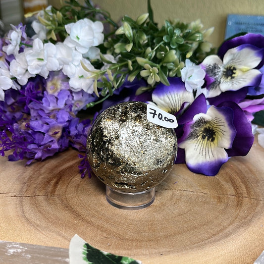 Pyrite Sphere