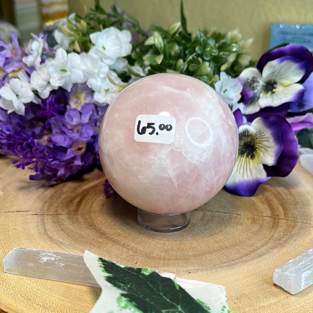Rose Quartz Sphere