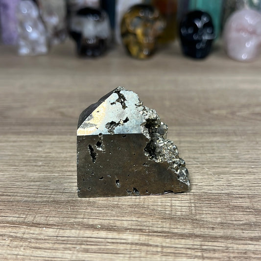 Mini Pyrite Druzy Tower