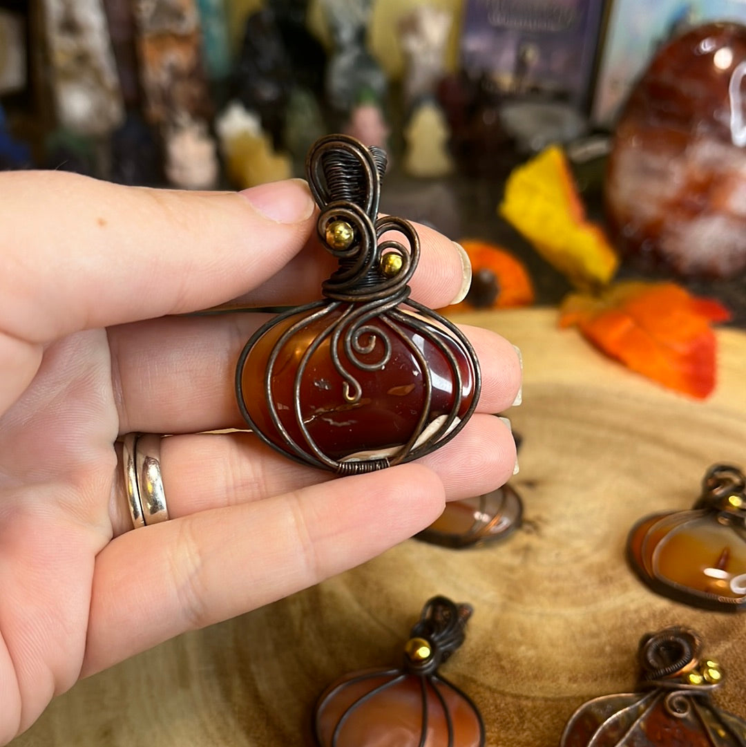Pumpkin Pendants