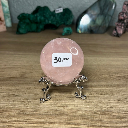 Rose Quartz Sphere