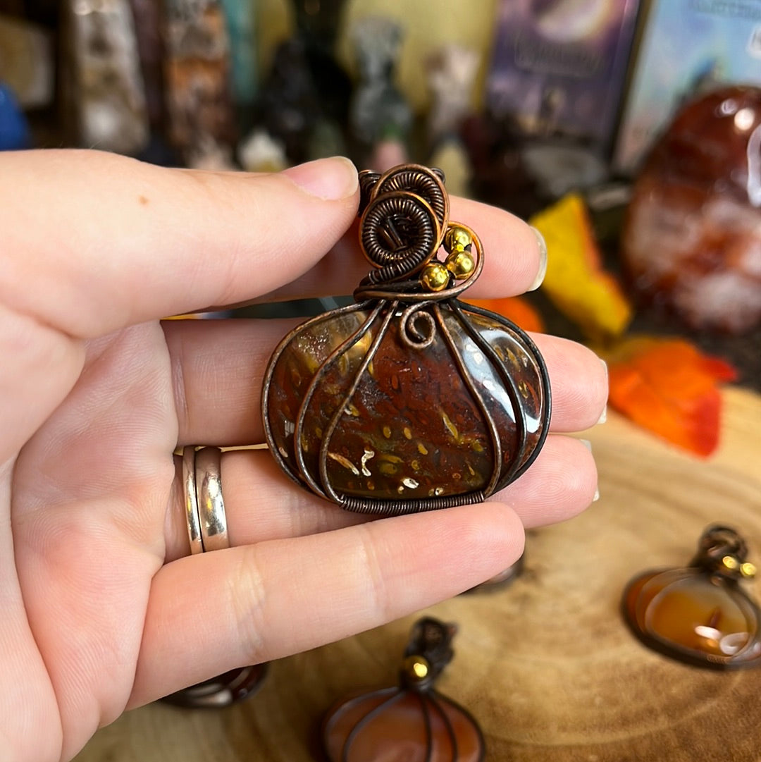 Pumpkin Pendants