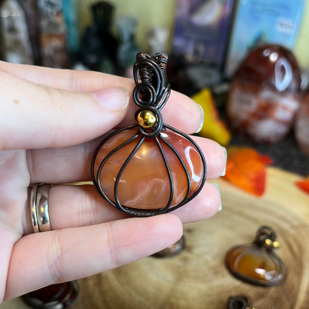 Pumpkin Pendants