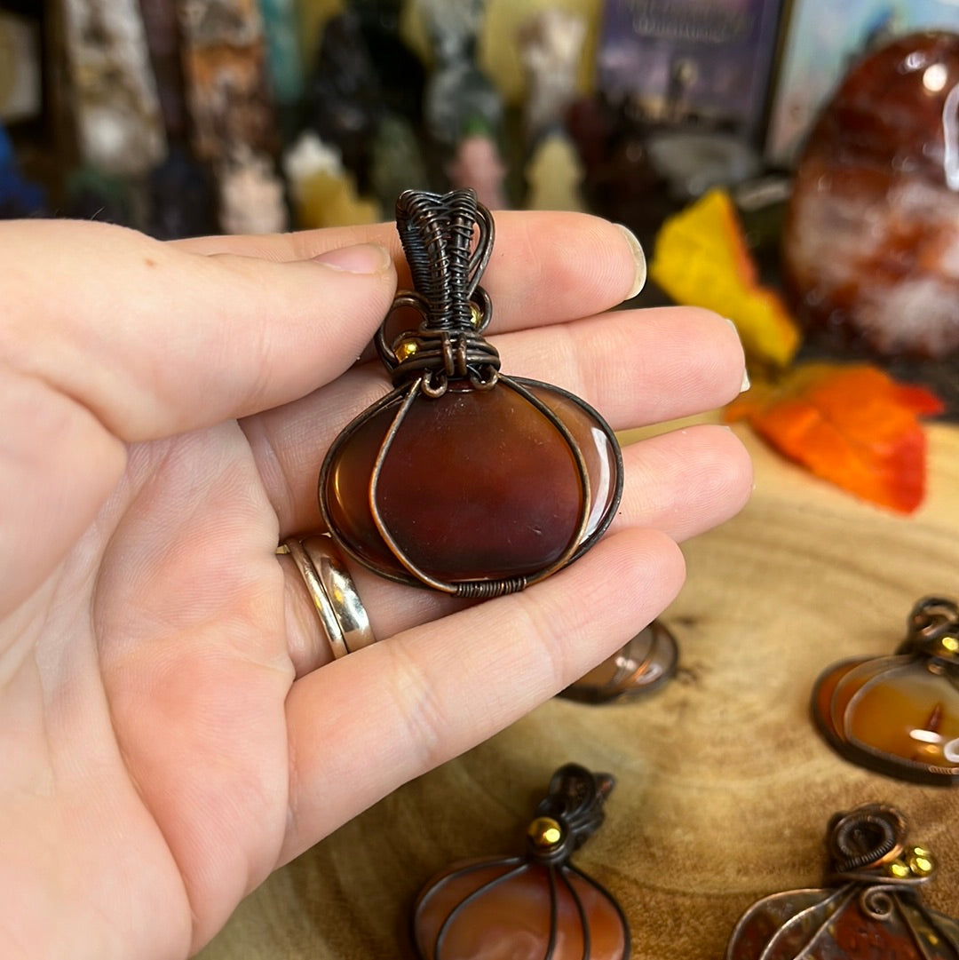 Pumpkin Pendants