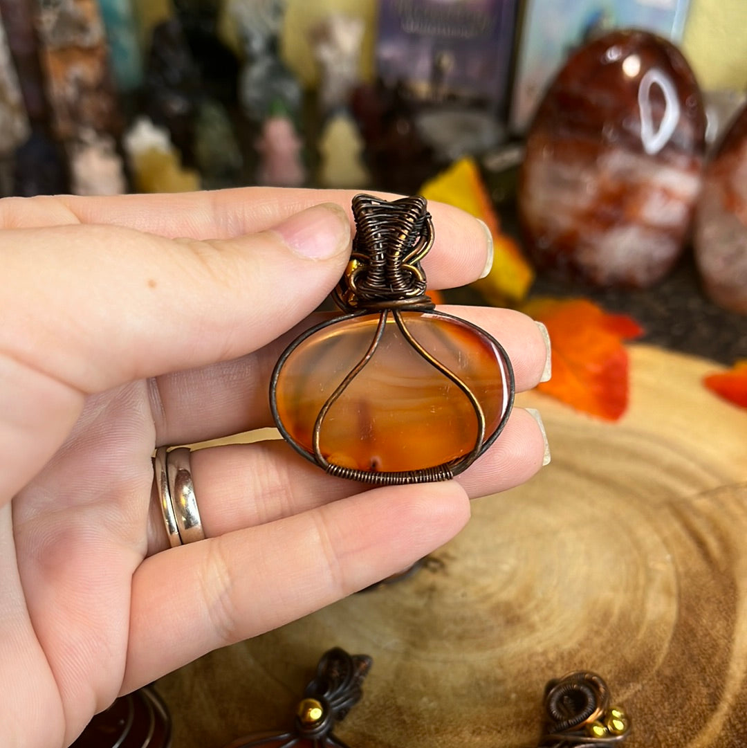 Pumpkin Pendants
