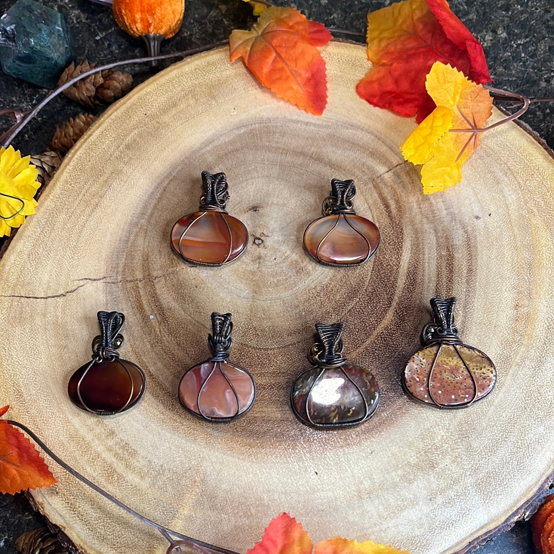 Pumpkin Pendants