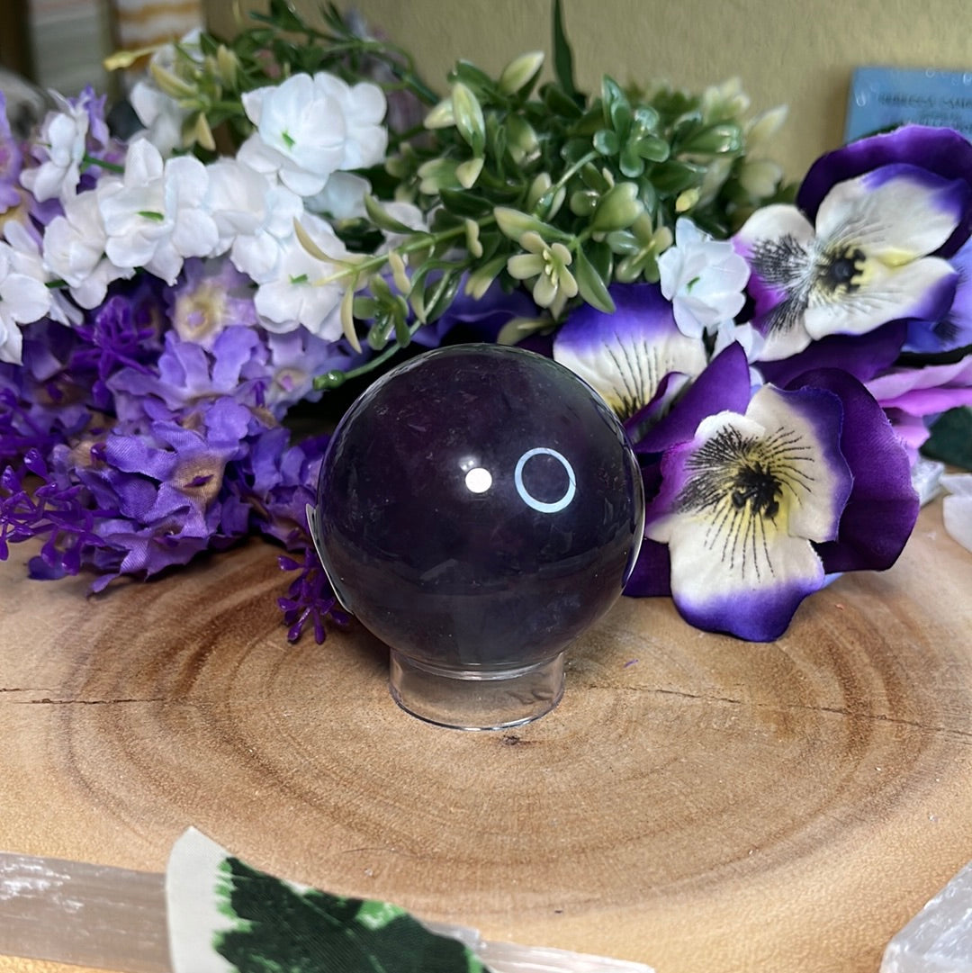 Rainbow Fluorite Sphere